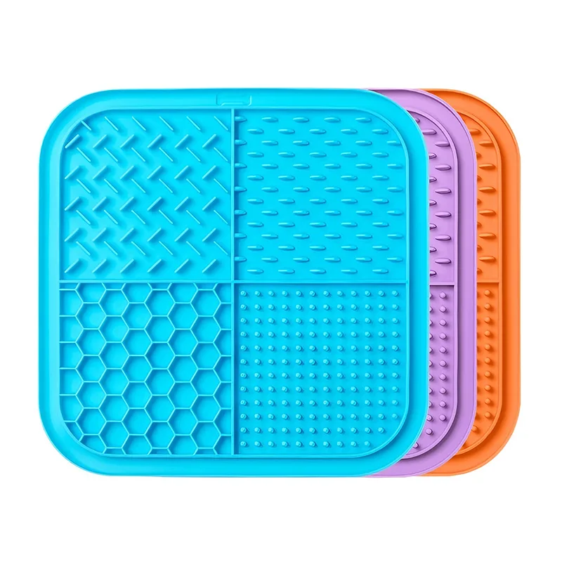 Pinggan Makanan Silikon Haiwan Peliharaan